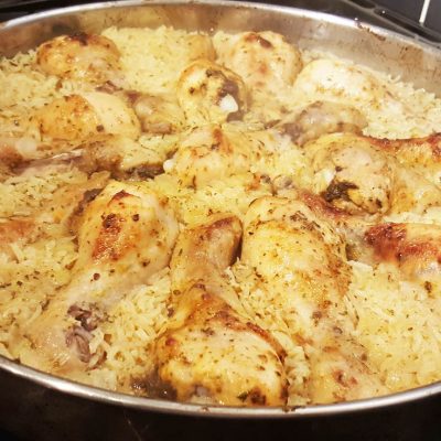 Albanian Chicken Pilaf